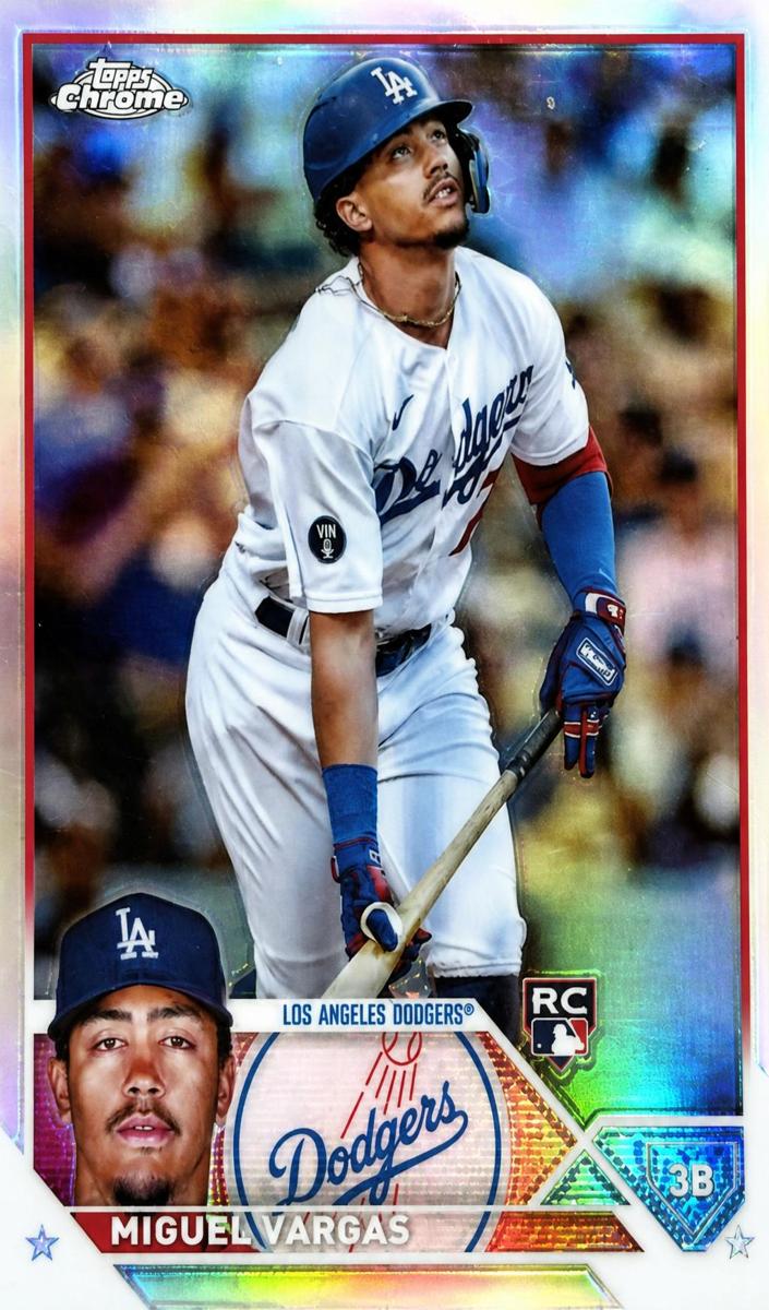 2023 Topps Chrome Baseball Refractor Miguel Vargas #161 SGC 9