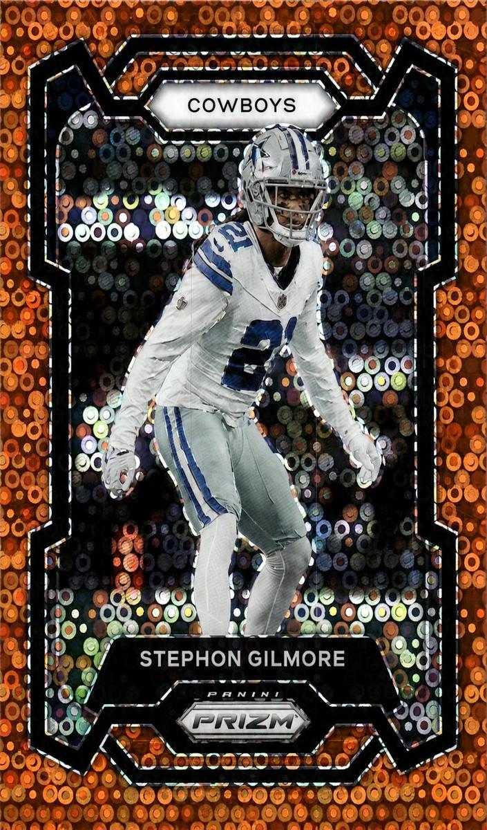 2023 Panini Prizm Football Disco Stephon Gilmore #77