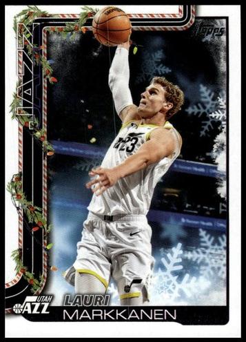 2025 Topps Holiday Basketball Lauri Markkanen #H101