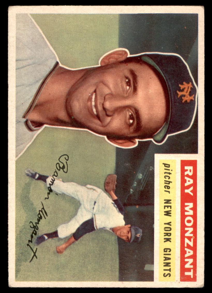 1956 Topps Baseball Ray Monzant #264