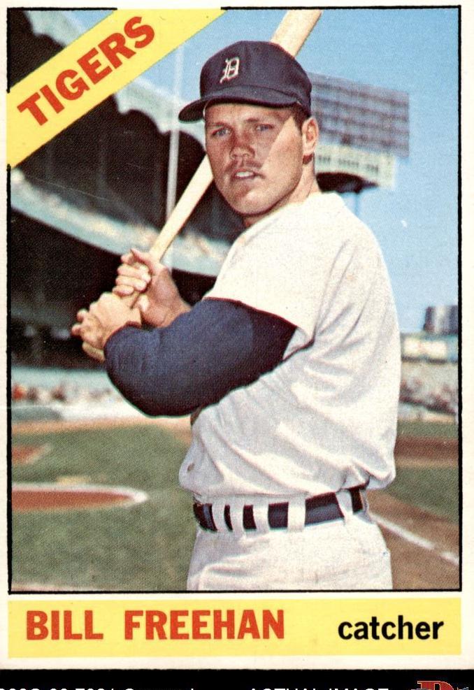 1966 O-Pee-Chee Baseball Bill Freehan #145 PSA 9