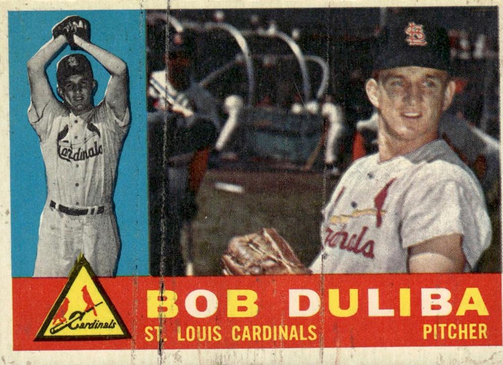 1960 Topps Baseball Bob Duliba #401 PSA 7