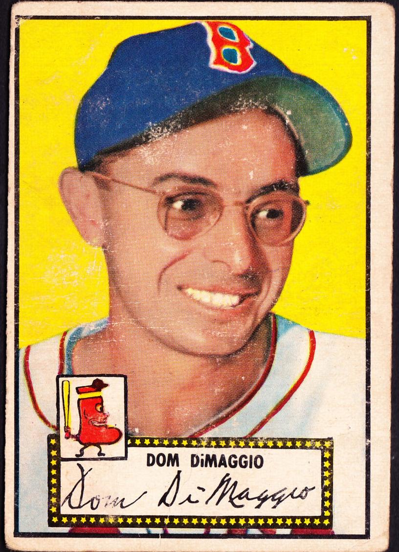 1952 Topps Baseball Dom DiMaggio #22 PSA 5.5