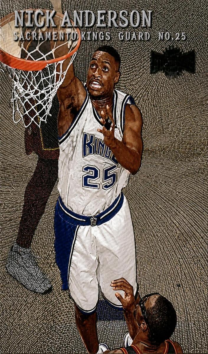 1999 Metal Basketball Nick Anderson #91 PSA 9