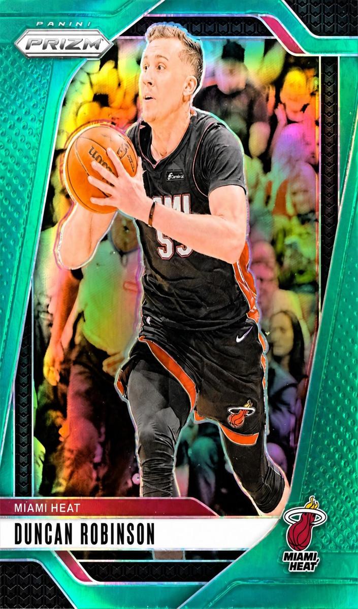 2024 Panini Prizm Basketball Green Duncan Robinson #190