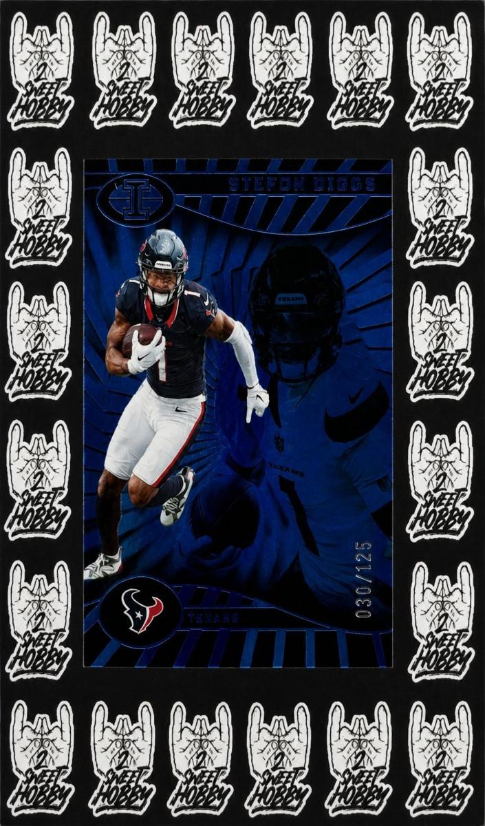 2024 Panini Illusions Football Blue Trophy Collection Stefon Diggs #34