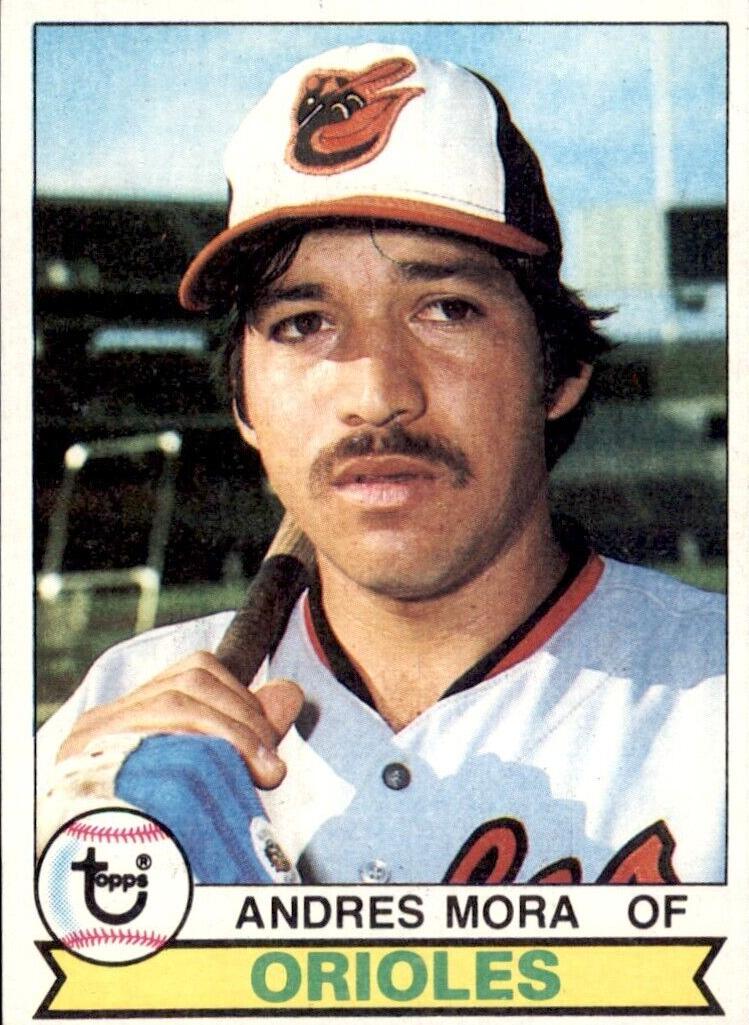 1979 Topps Baseball Andres Mora #287