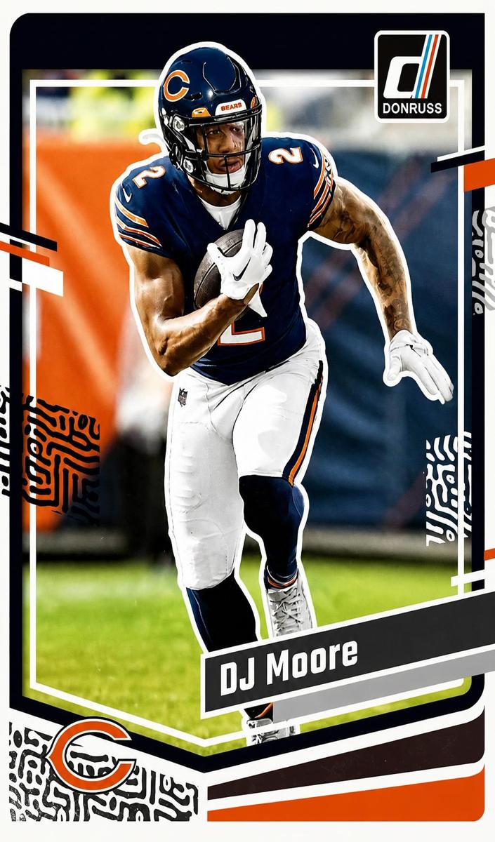 2023 Panini Donruss Football DJ Moore #47