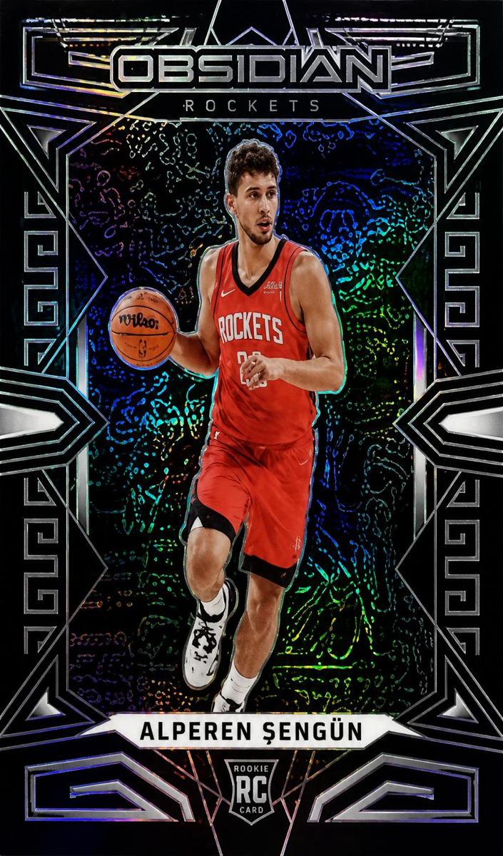 2022 Panini Obsidian Basketball Electric Etch Asia Alperen Sengun #33 PSA 10