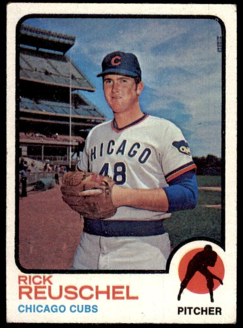 1973 Topps Baseball Rick Reuschel #482 PSA 9