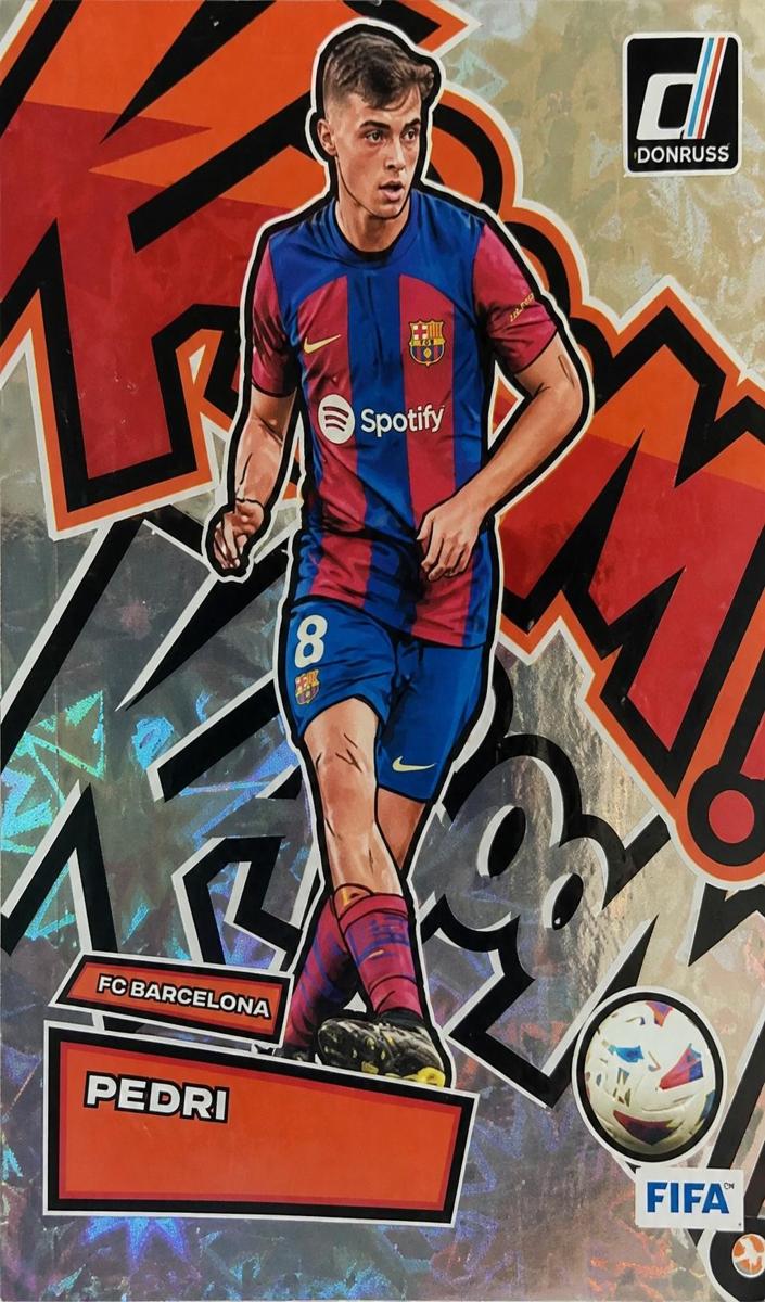 2022 Panini Donruss Soccer Pedri #19