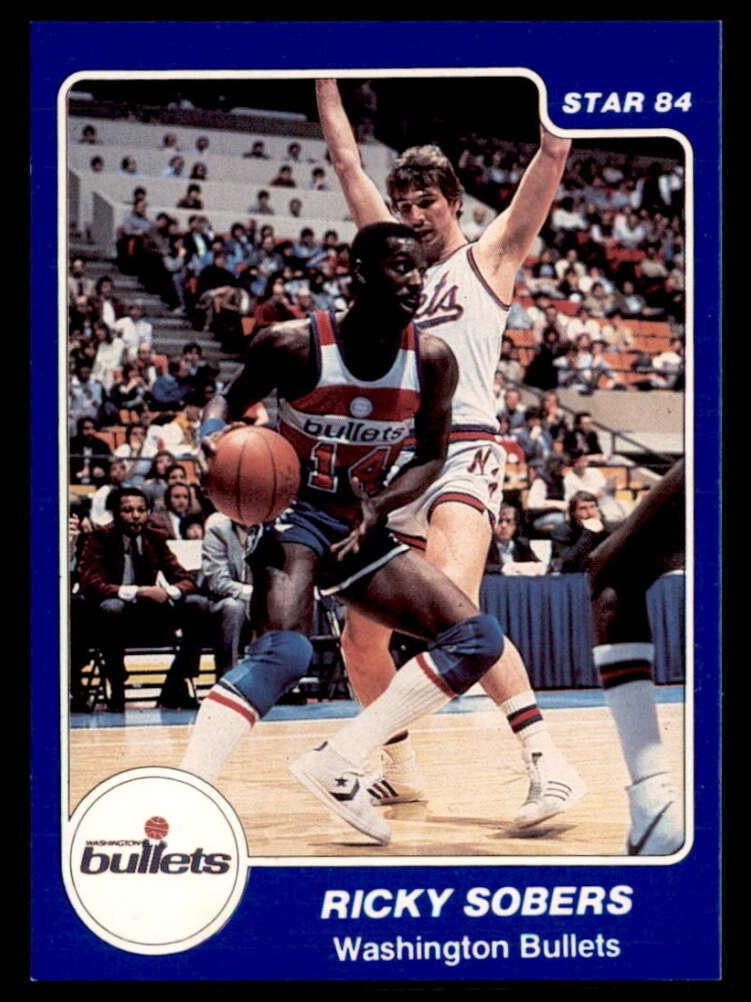 1983 Star Basketball Ricky Sobers #214 BGS 8.5