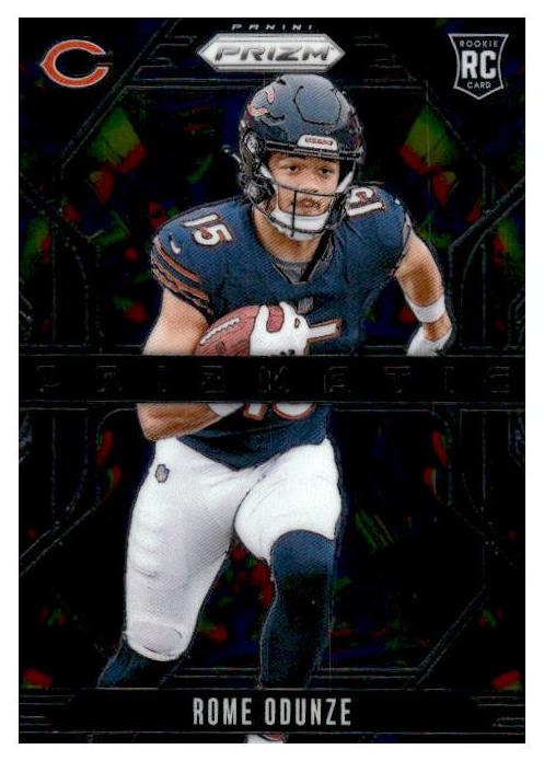 2024 Panini Prizm Football Rome Odunze #9 PSA 9