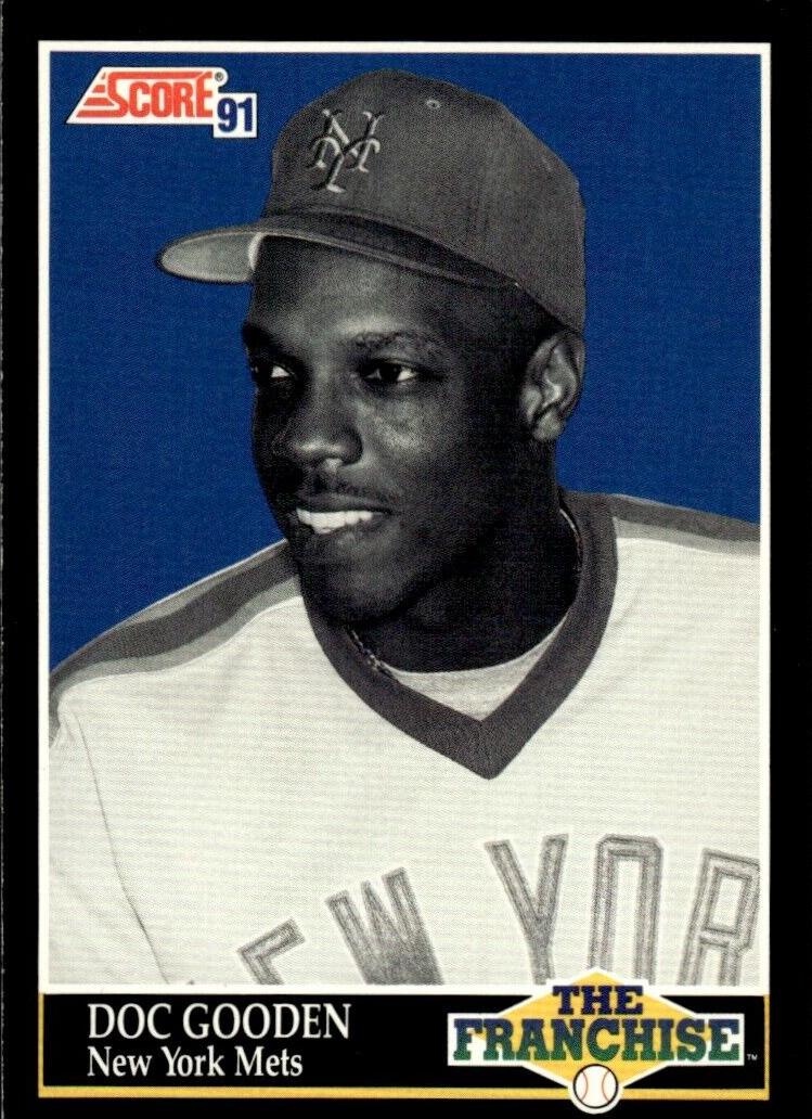 1991 Score Baseball Doc Gooden #866 SGC 9