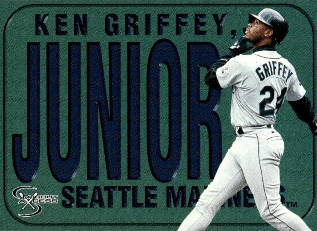 1998 Skybox Dugout Axcess Baseball Ken Griffey Jr. #139