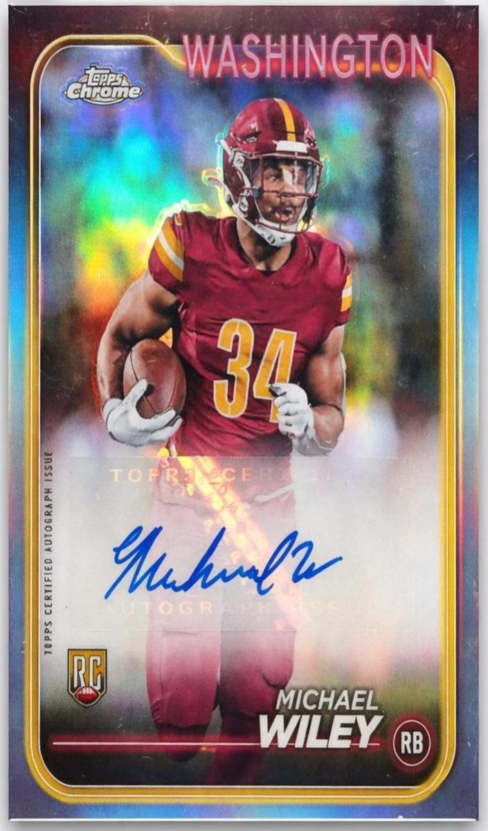 2024 Topps Chrome Football Michael Wiley #RA-MWI
