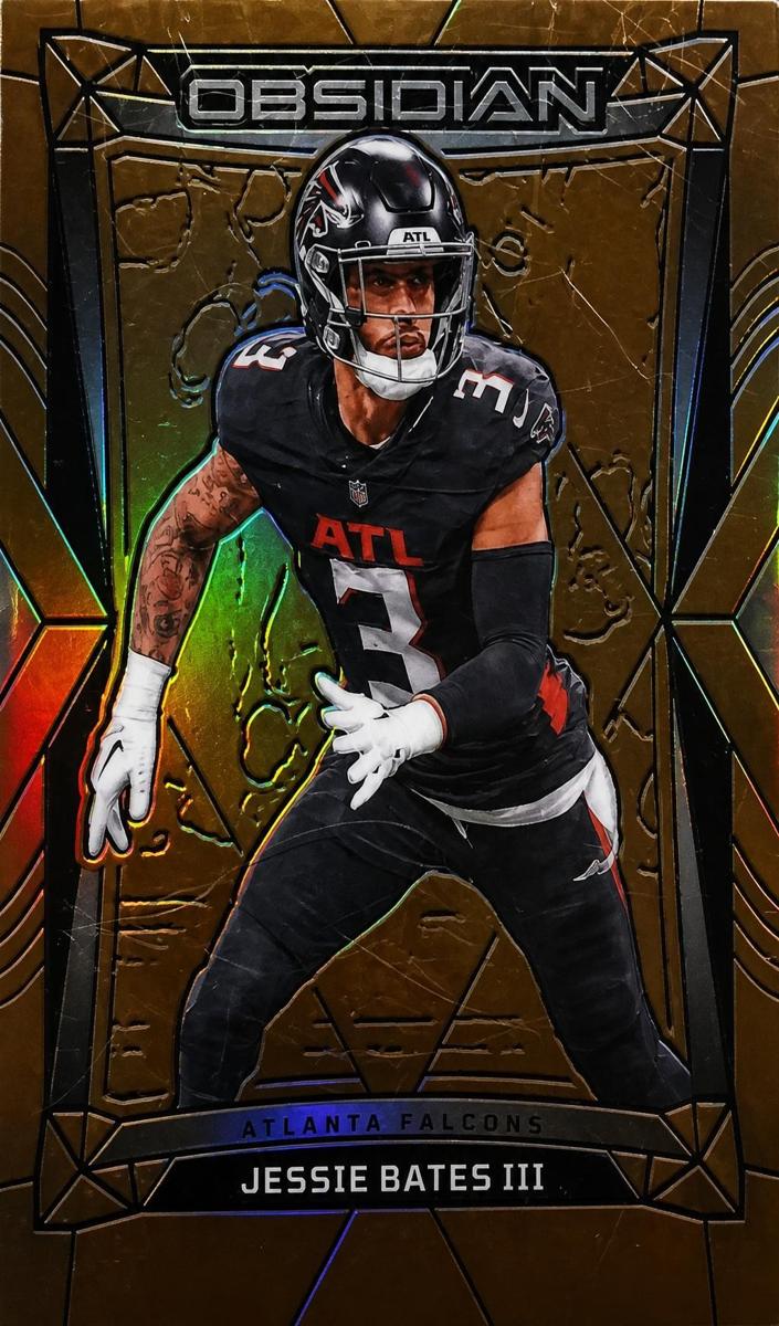 2024 Panini Obsidian Football Gold Jessie Bates III #10
