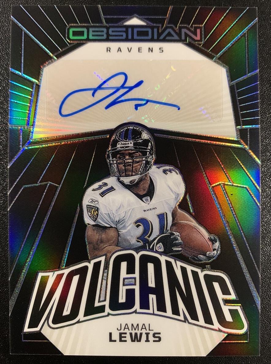 2023 Panini Obsidian Football Jamal Lewis #VS-JLE