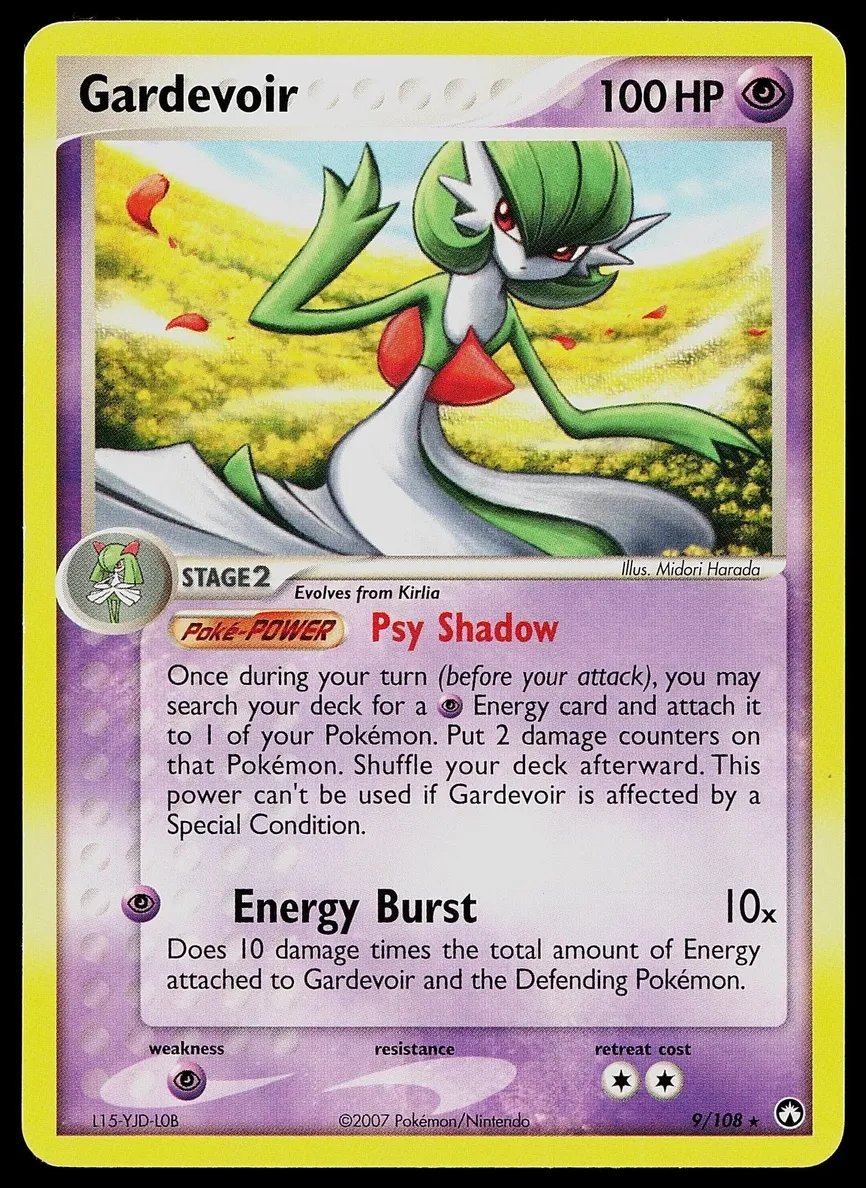 2007 Pokemon EX Power Keepers Gardevoir #9 CGC 10