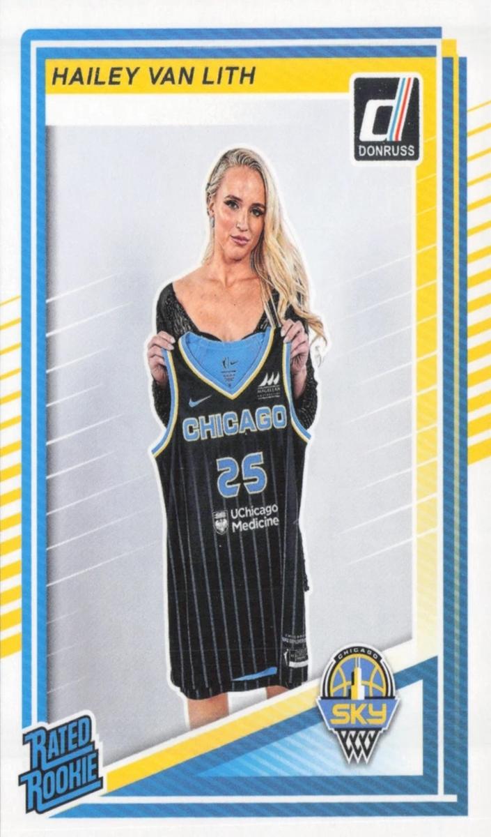 2025 Panini Donruss WNBA Basketball Hailey Van Lith #88 PSA 9