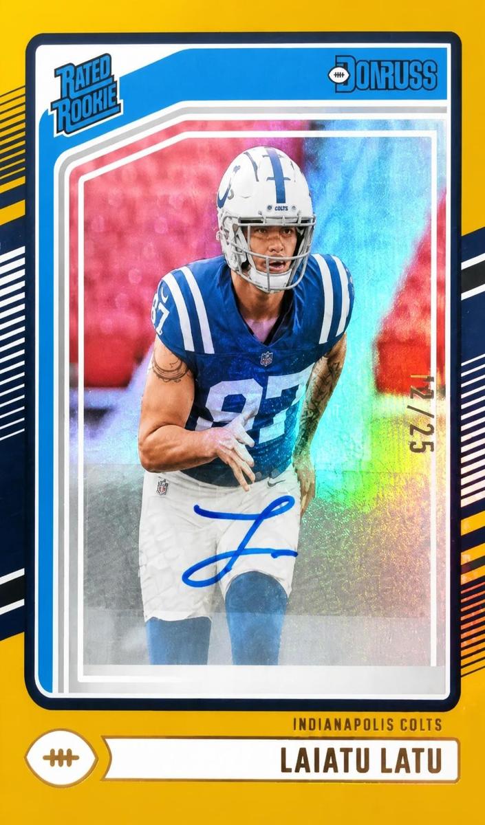 2024 Panini Donruss Football Gold Laiatu Latu #311