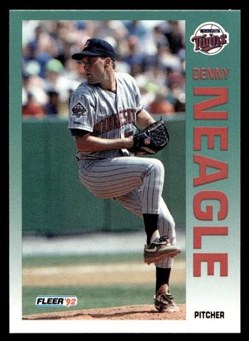 1992 Fleer Baseball Denny Neagle #213