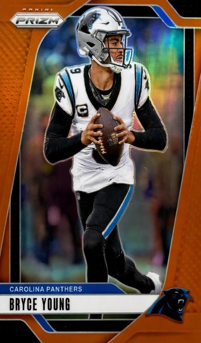 2024 Panini Prizm Football Orange Bryce Young #37