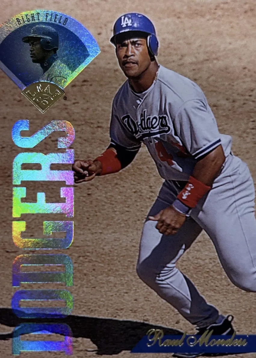 1995 Leaf Baseball Raul Mondesi #60