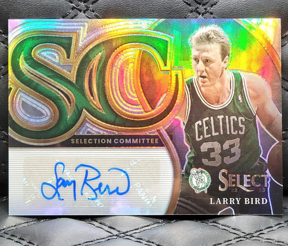 2022 Panini Select Basketball Larry Bird #SCS-LYB