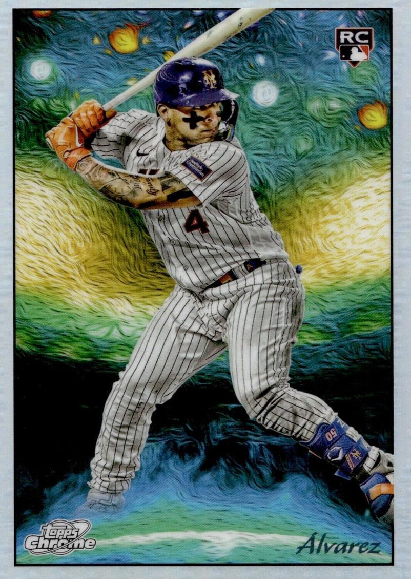 2023 Topps Cosmic Chrome Baseball Francisco Alvarez #STN-17