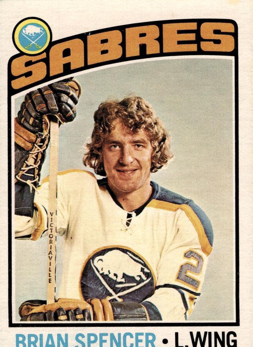 1976 Topps Hockey Brian Spencer #191