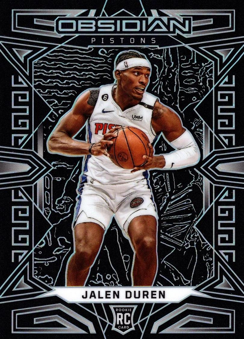 2022 Panini Obsidian Basketball Jalen Duren #192