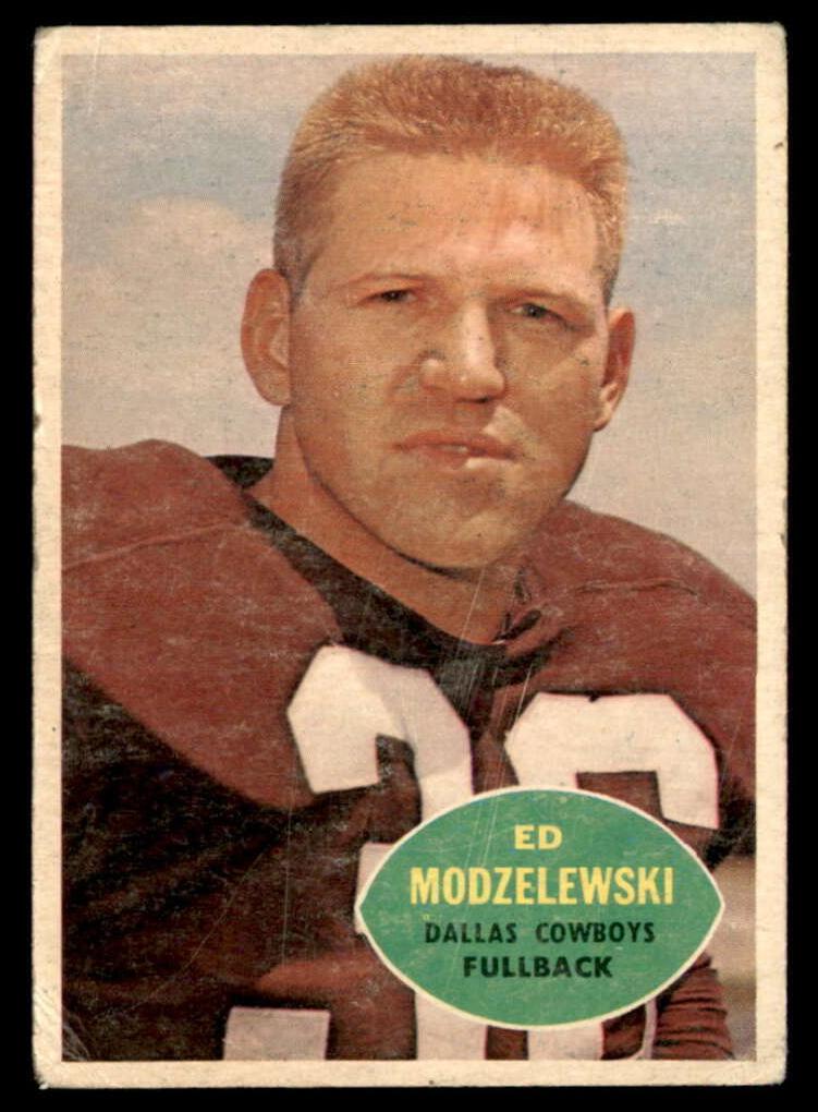 1960 Topps Football Ed Modzelewski #33