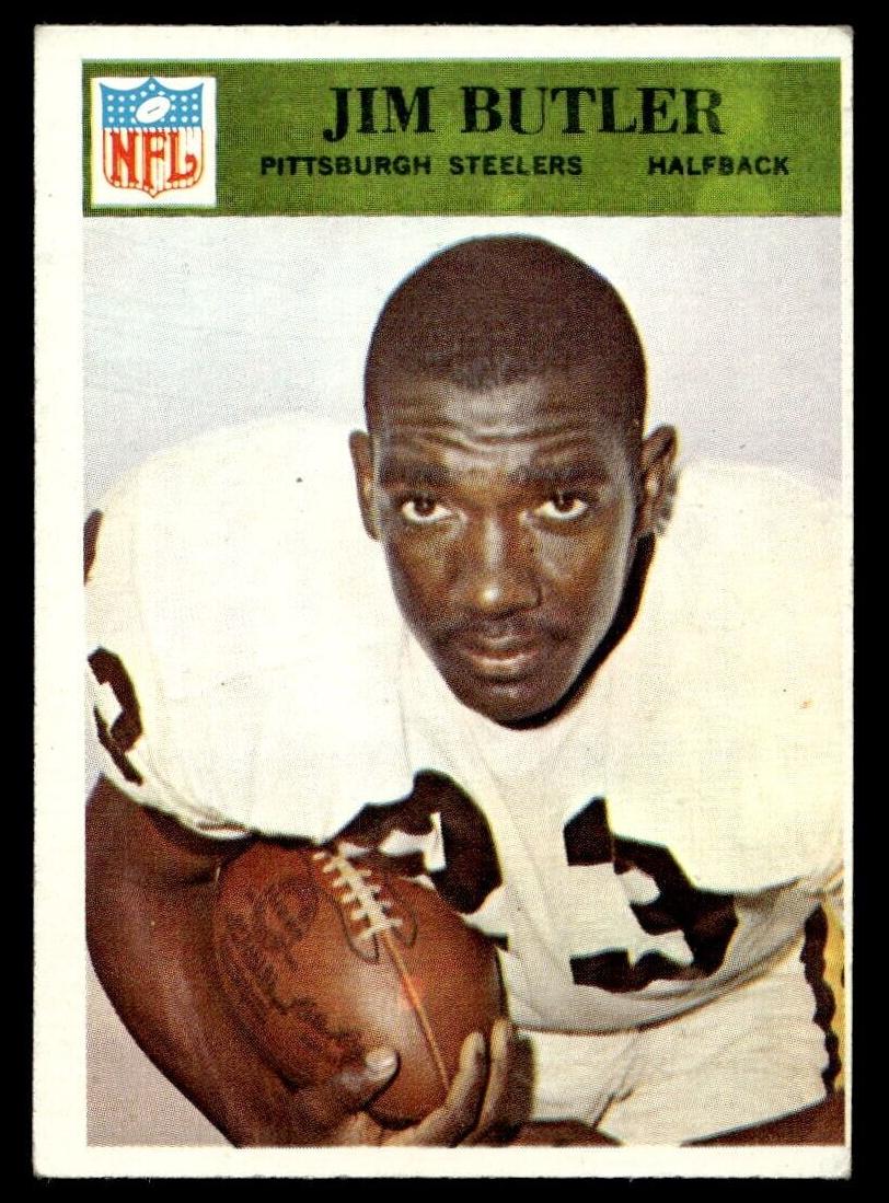 1966 Philadelphia Football Jim Butler #147