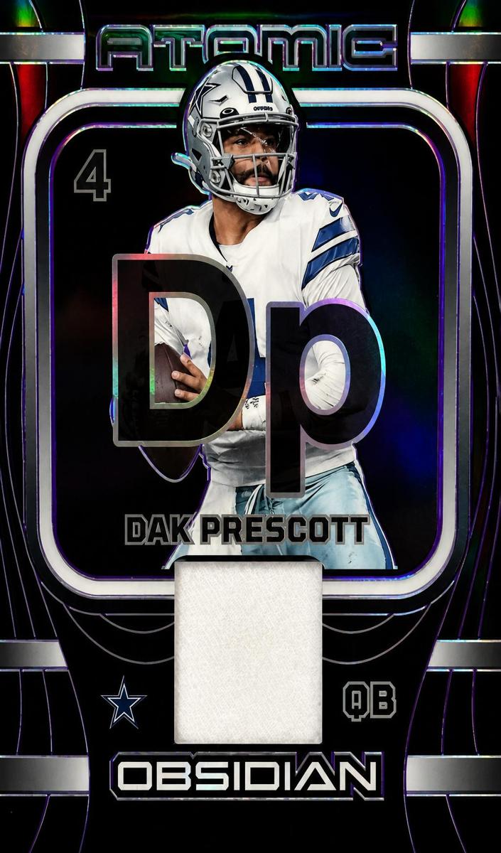 2023 Panini Obsidian Football Electric Etch Purple Dak Prescott #AMA-DPR