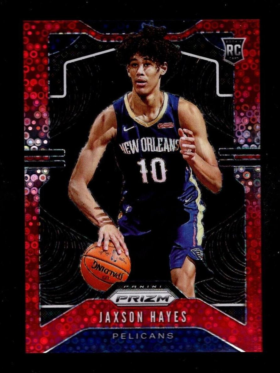 2019 Panini Prizm Basketball Fast Break Red Jaxson Hayes #254 PSA 9