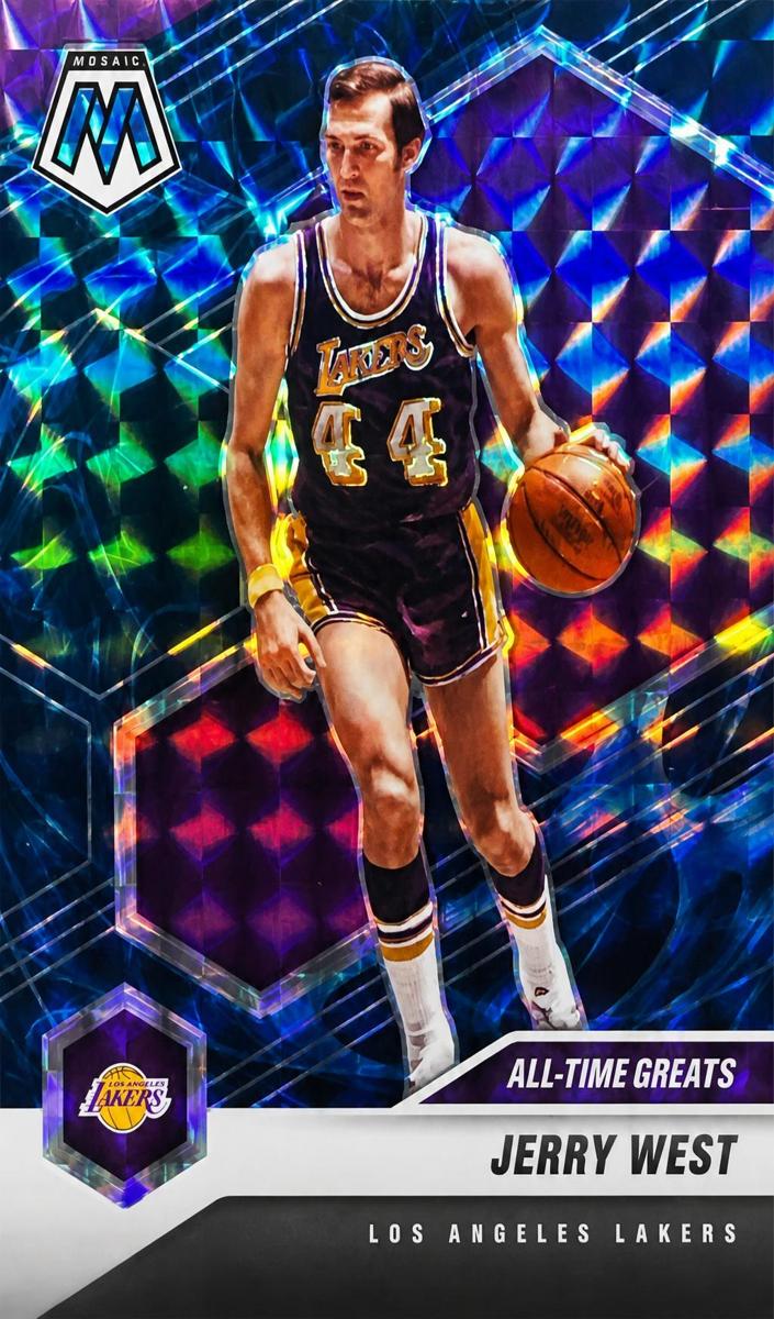 2020 Panini Mosaic Basketball Genesis Jerry West #293