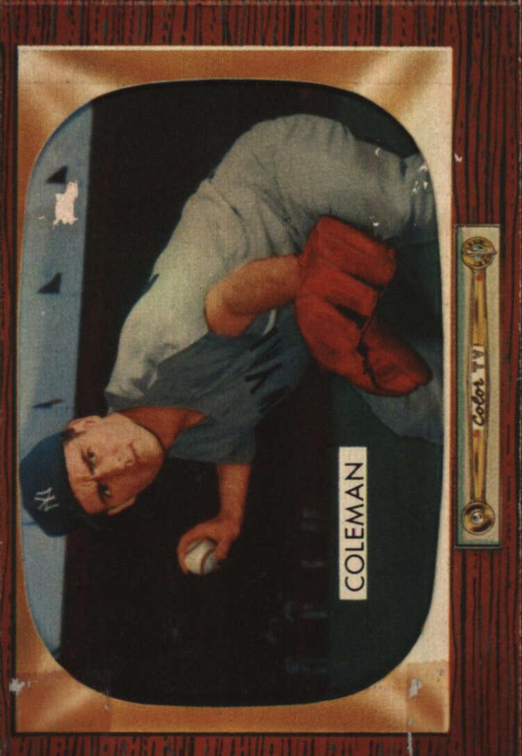 1955 Bowman Baseball Jerry Coleman #99