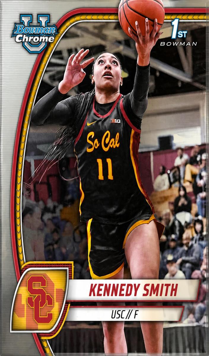2024 Bowman Chrome University Basketball Kennedy Smith #44