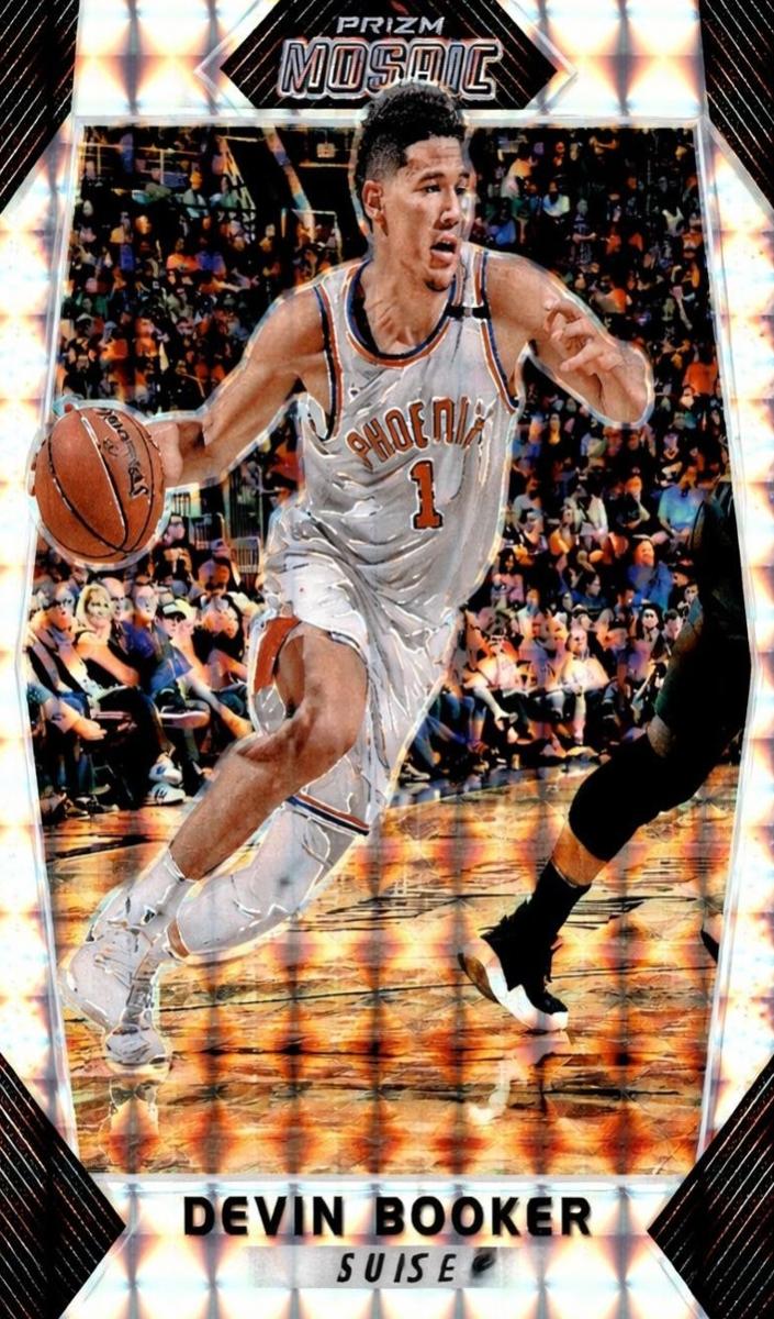 2017 Panini Prizm Mosaic Basketball Mosaic Devin Booker #76