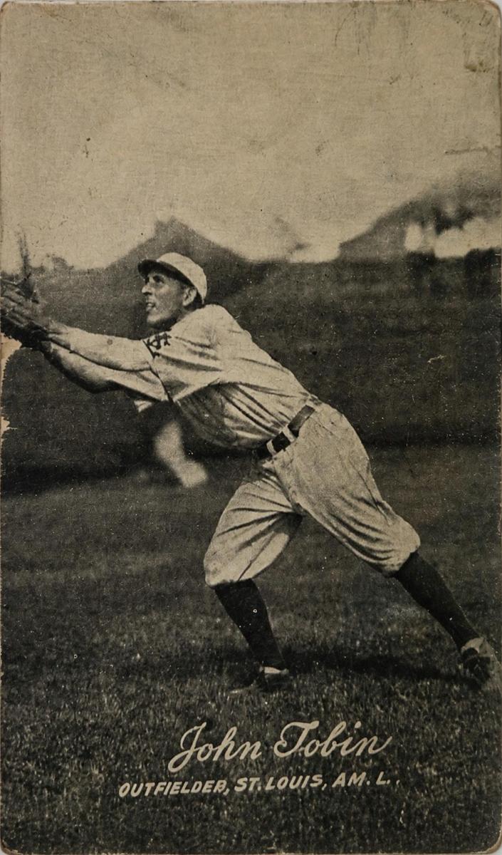 1921 Exhibits Baseball John Tobin #NNO