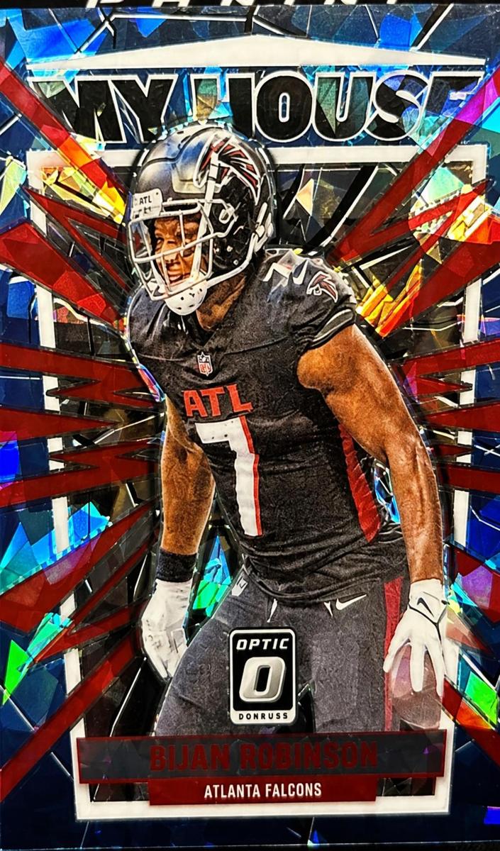 2023 Donruss Optic Football Ice Bijan Robinson #4