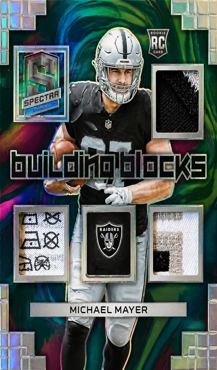 2023 Panini Spectra Football Neon Marble Michael Mayer #BBL-MMA