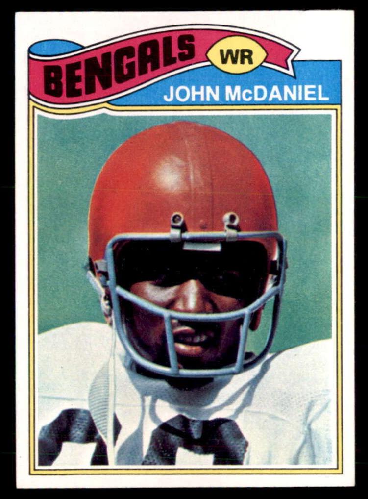 1977 Topps Football John McDaniel #89