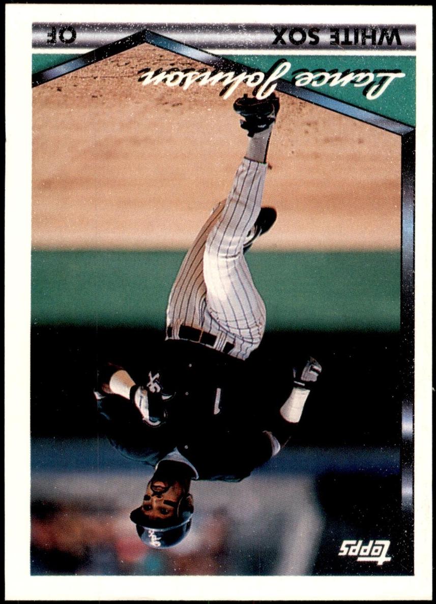 1994 Topps Baseball Lance Johnson #452