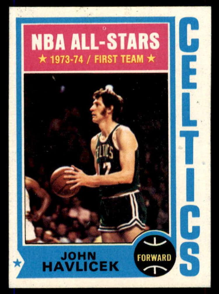 1974 Topps Basketball John Havlicek #100