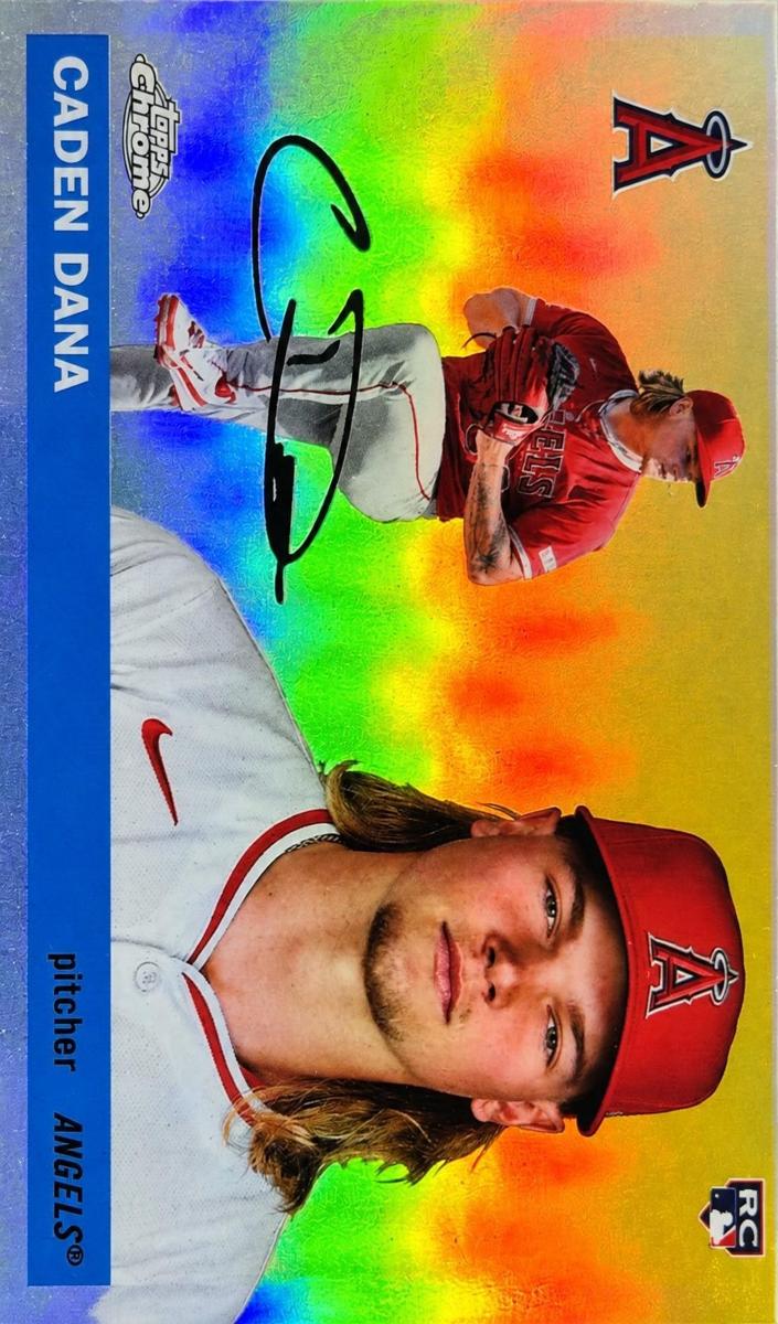 2025 Topps Chrome Platinum Baseball Refractor Caden Dana #247