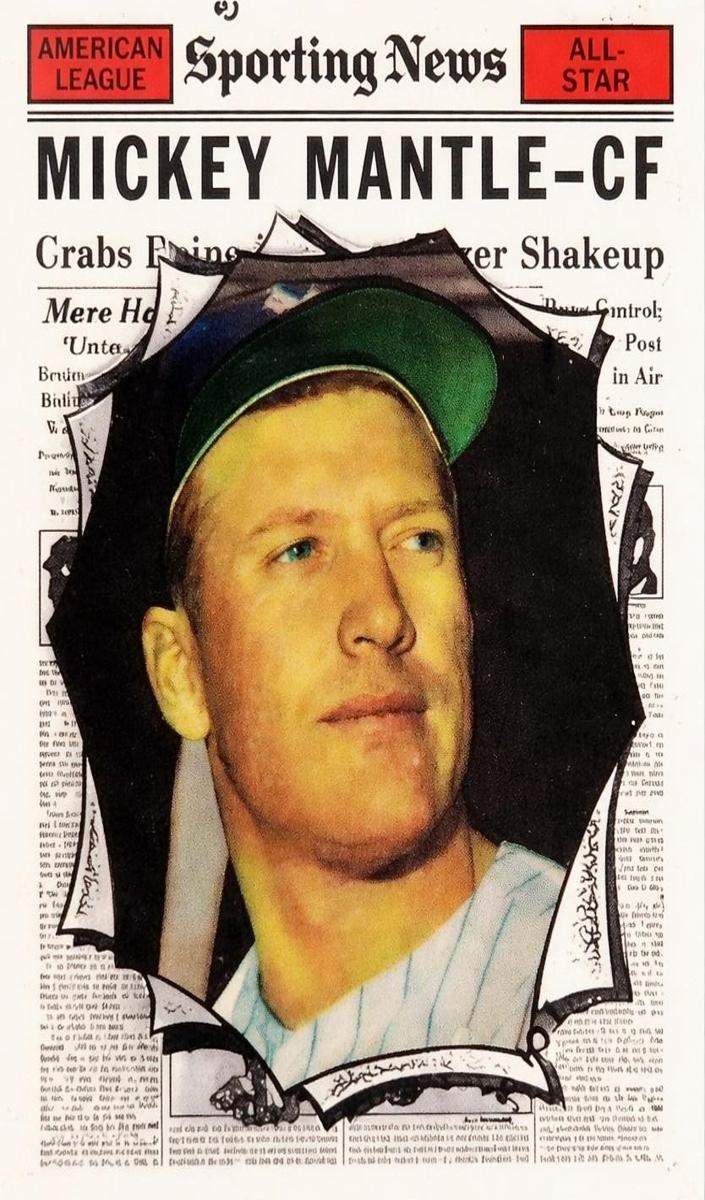 1997 Topps Baseball Mickey Mantle #32 PSA 9