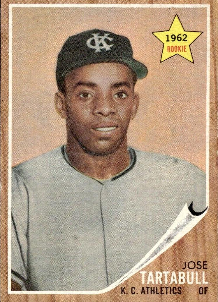 1962 Topps Baseball Jose Tartabull #451