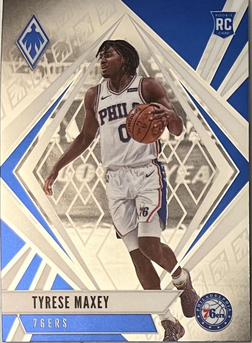 2020 Panini Chronicles Basketball Tyrese Maxey #579 PSA 9